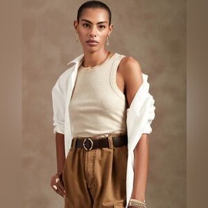 Banana Republic Cream Tank Top